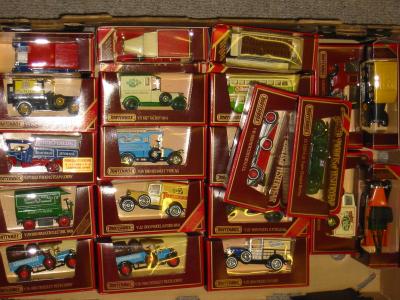 Appraisal: Twenty one Yesteryear Models maroon boxes E