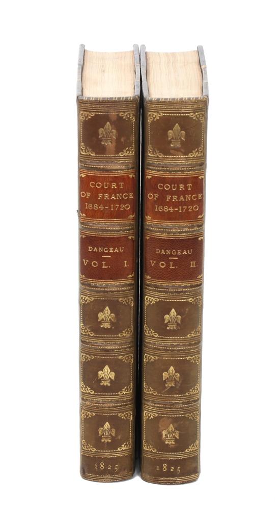 Appraisal: Sale Lot DE DANGEAU MARQUIS Memoirs of the Court of