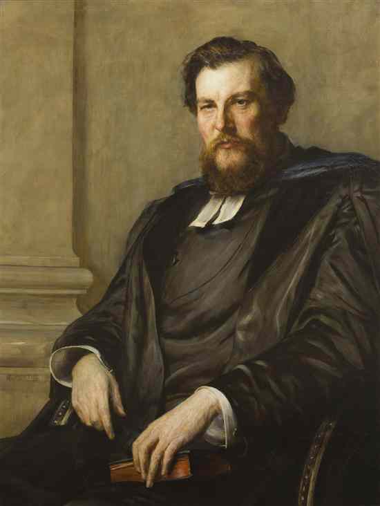 Appraisal: John Pettie British - Portrait of a Lawyer oil on