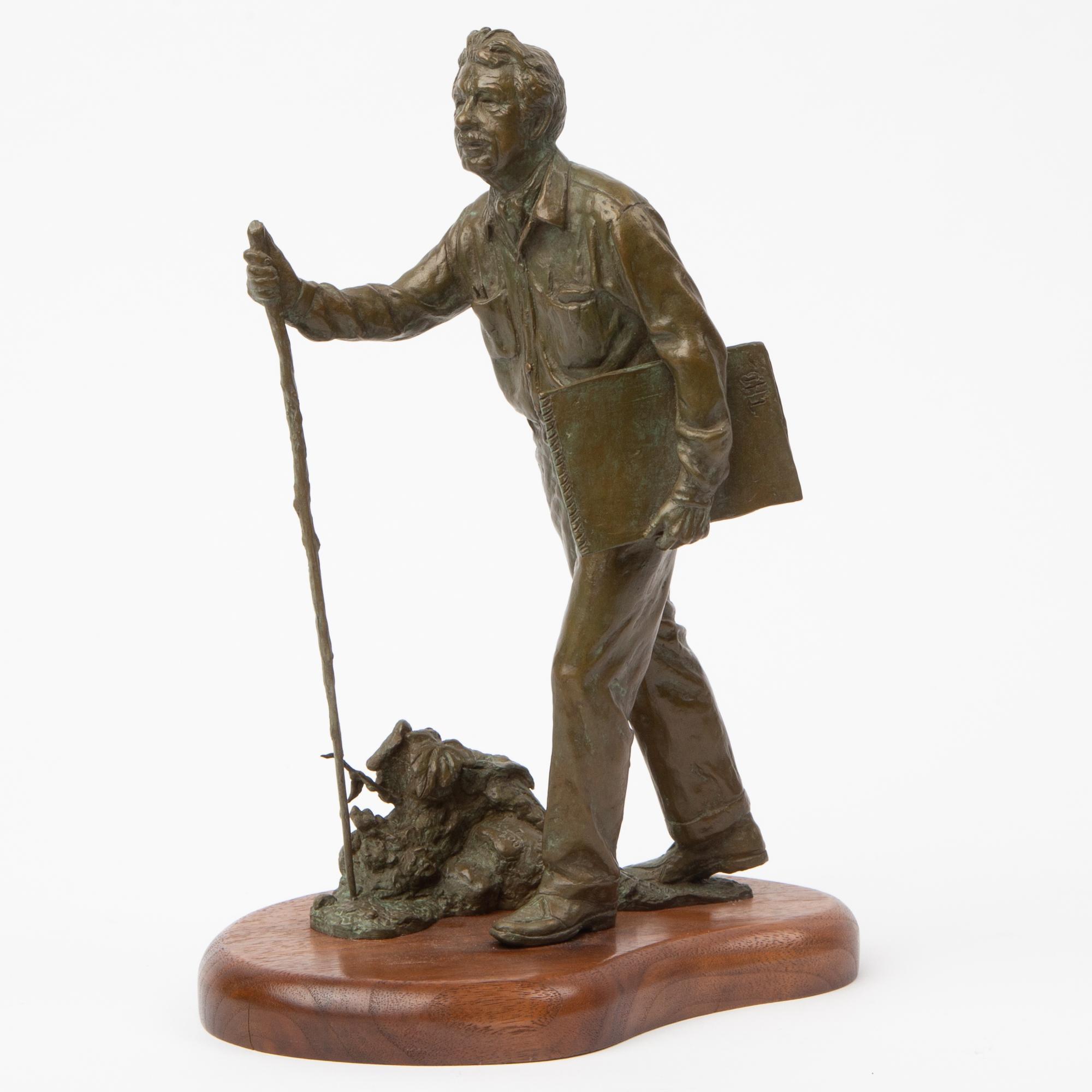 Appraisal: CHARLES BANKS WILSON - BRONZE 'THOMAS HART BENTON' Charles Banks