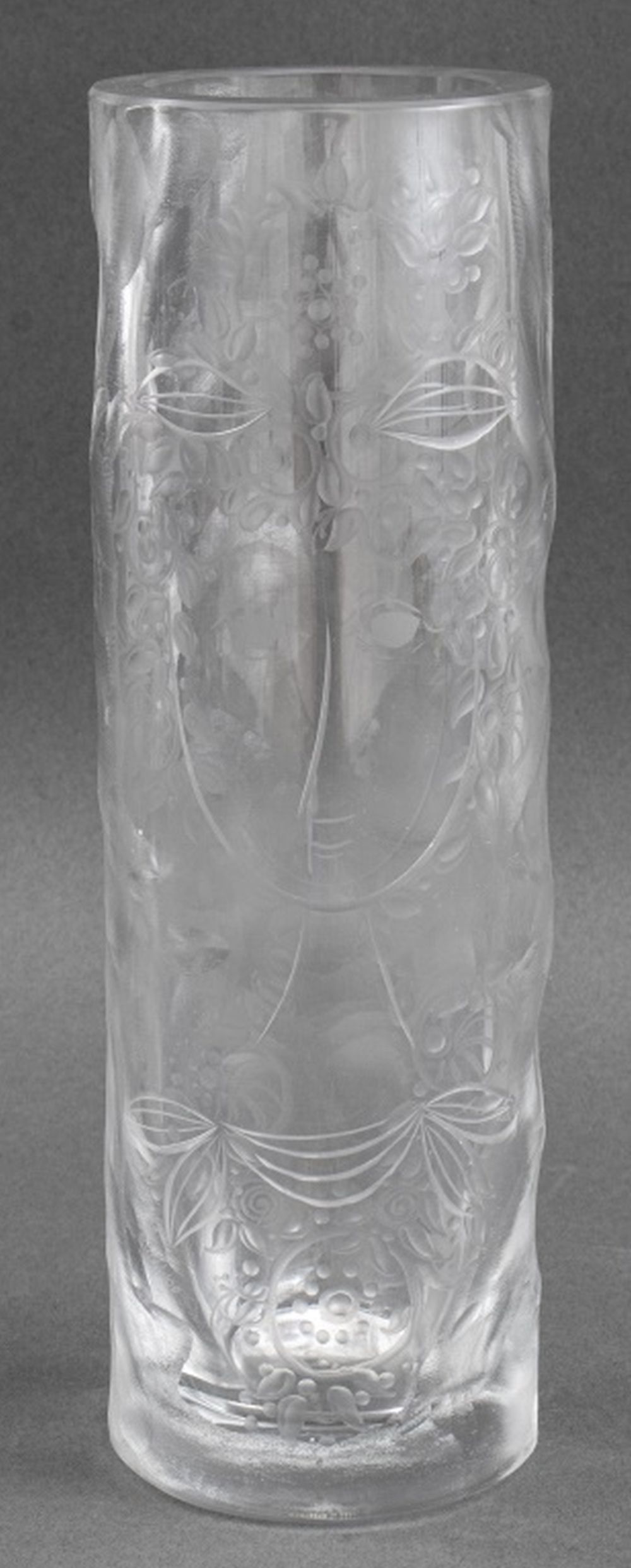 Appraisal: BJORN WIMBLAD FOR ROSENTHAL STUDIO GLASS VASE Bjorn Wimblad Danish