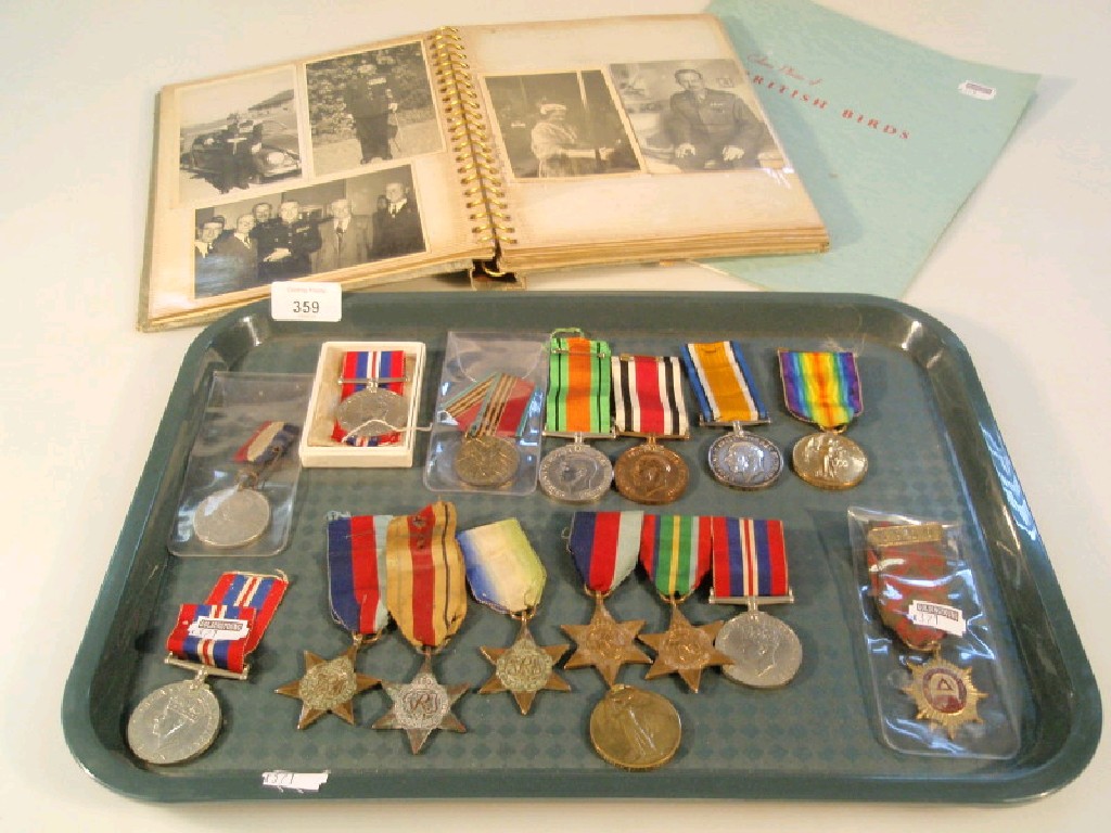 Appraisal: WWI Victory and Service medals and a Special Constabulary Faithful