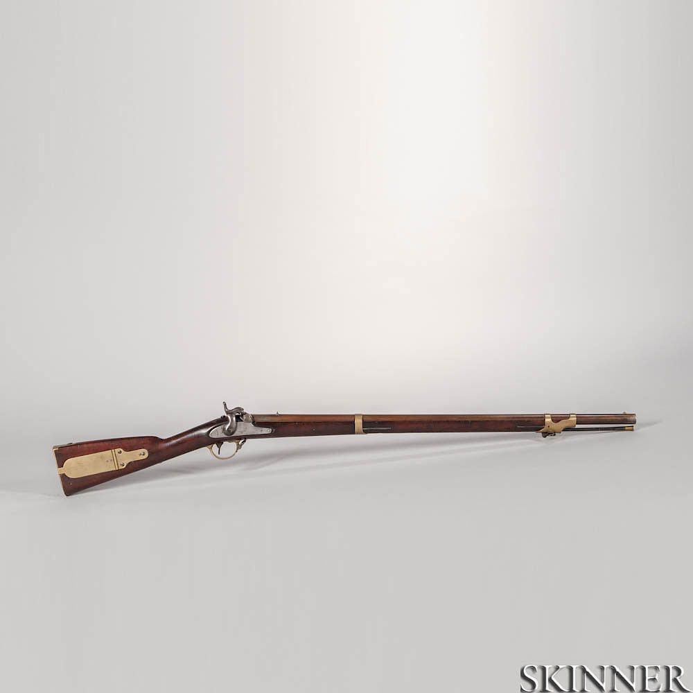 Appraisal: U S Model Percussion Rifle U S Model Percussion Rifle