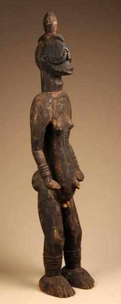 Appraisal: West African Igbo Shrine Piece Figure Description From Nigeria Made