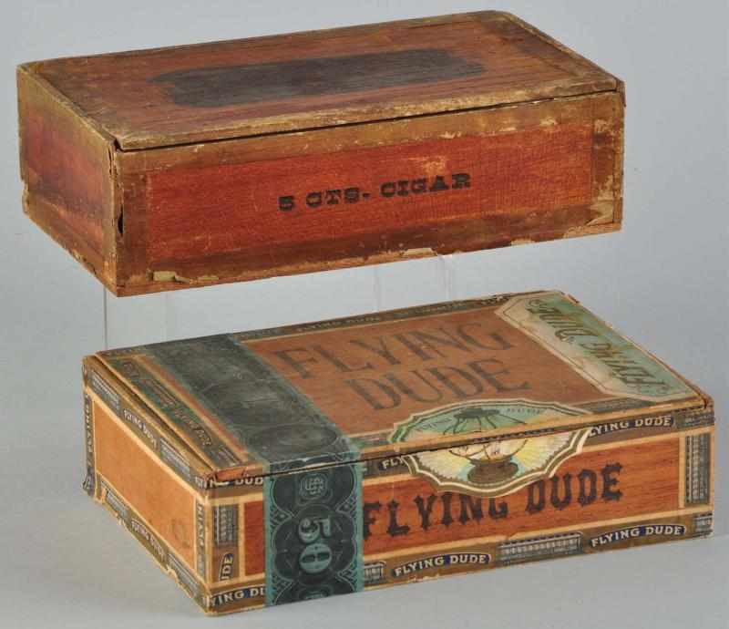 Appraisal: Lot of Cigar Boxes Description Includes Chicago Northwestern Old Reliable