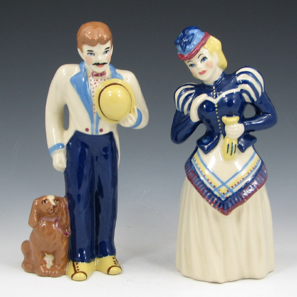 Appraisal: Ceramic Arts Studio Gay ' s Couple - Mint Pair