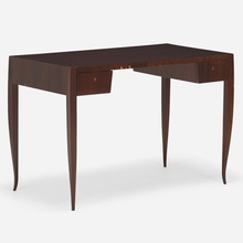 Appraisal: Jules Deroubaix DESK France c mahogany h w d in