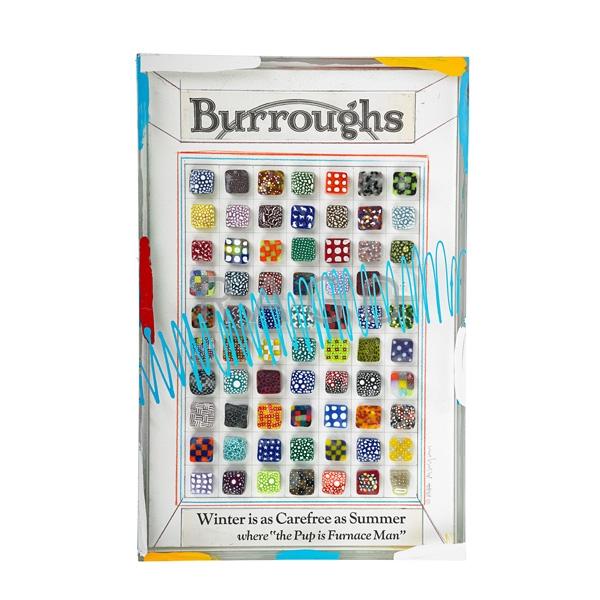 Appraisal: RICHARD MARQUIS Murrine Sample Box Burroughs Condition Report Excellent condition