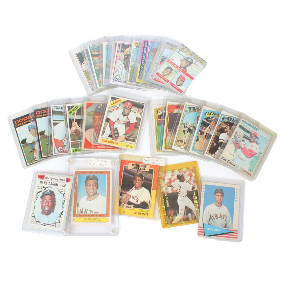 Appraisal: LOT OF - 'S- 'S BASEBALL CARDS STARS HOF ROOKIESLot