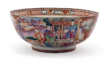 Appraisal: Chinese Export Famille Rose Porcelain Bowl Estimate -