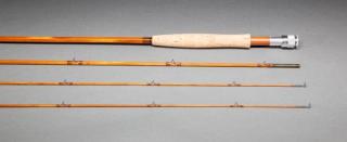 Appraisal: Bamboo Fly Rod Harold S Pinky Gillum - Ridgefield CTSalmon