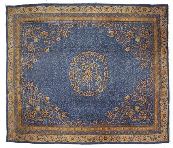 Appraisal: An Indo Chinese carpet size approximately ft in x ft