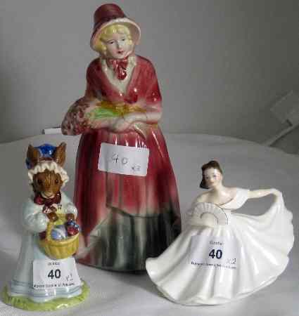 Appraisal: Royal Doulton Figure Elaine HN and Bunnykins figure Mrs Bunnykins