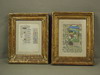 Appraisal: ILLUMINATED MANUSCRIPTS - ca th c French Liturgical Leaves in