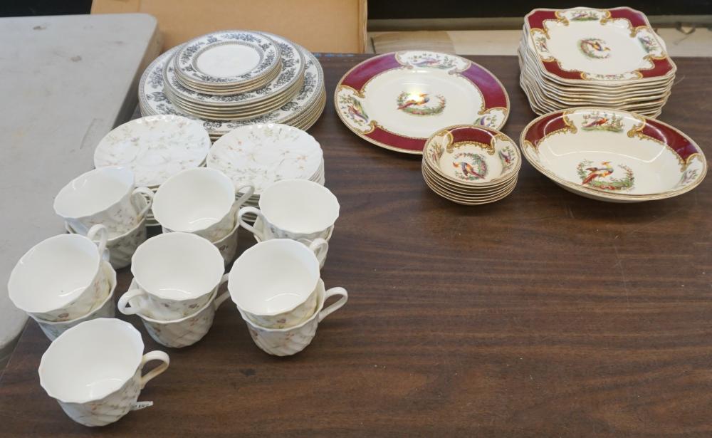 Appraisal: GROUP OF WEDGWOOD 'CAMPTON' AND 'BLACK COLUMBIA' AND OTHER ENGLISH