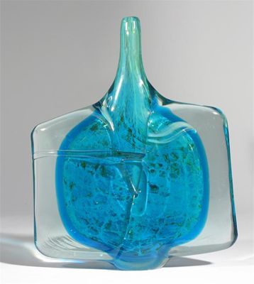 Appraisal: A Mdina glass Fish vase designed by Michael Harris unsigned