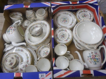 Appraisal: A large Quantity of Coalport Ming Rose Dinner and Tea