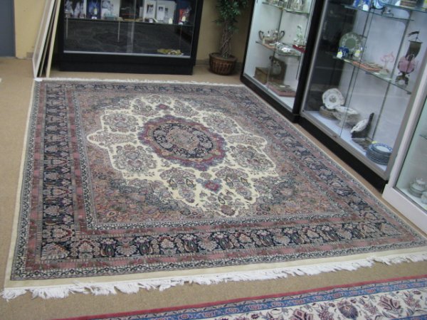 Appraisal: Tightly hand woven Tabriz pattern Wool Rug measures ' by