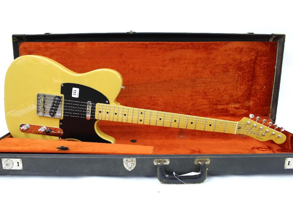 Appraisal: Fender Telecaster ' re-issue electric guitar serial no JV fret