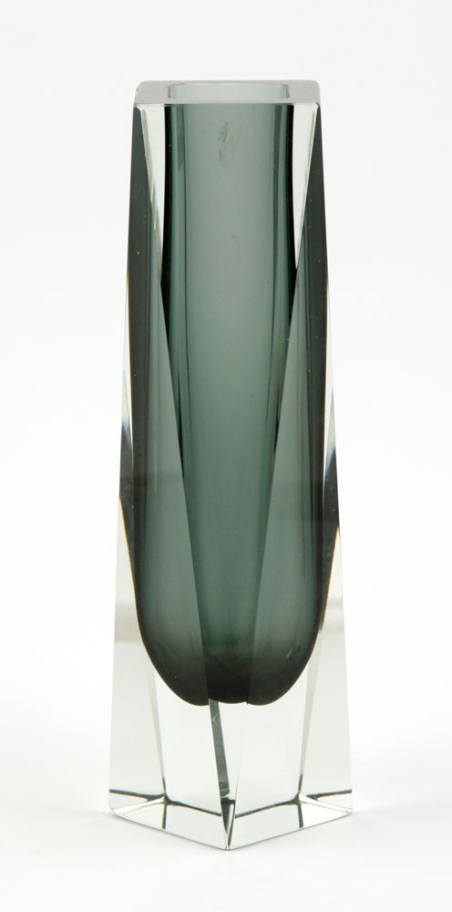 Appraisal: - Mid C Swedish Art Glass Vase Mid century Swedish