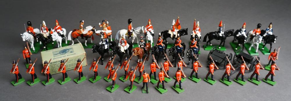 Appraisal: Collection of Assorted Britains Cold-Painted Metal Miniature Toy Soldiers with