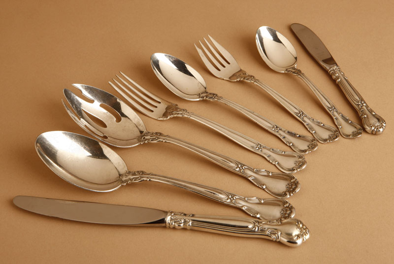 Appraisal: A Gorham 'Chantilly' sterling silver flatware service for twelve A