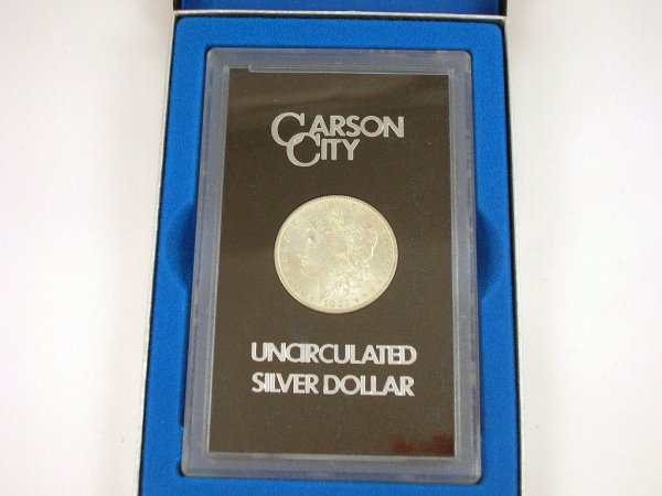 Appraisal: -CC uncirculated GSA Morgan silver dollar in original box