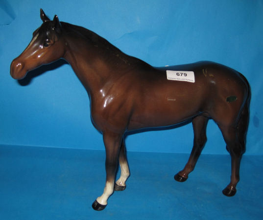 Appraisal: Beswick Large Racehorse Brown