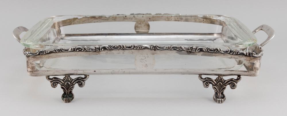 Appraisal: AVA STERLING SILVER CASSEROLE STAND MEXICO MID- TH CENTURY APPROX