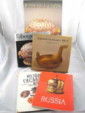 Appraisal: Books on Russian art including Faberge Eggs by Christopher Forbes