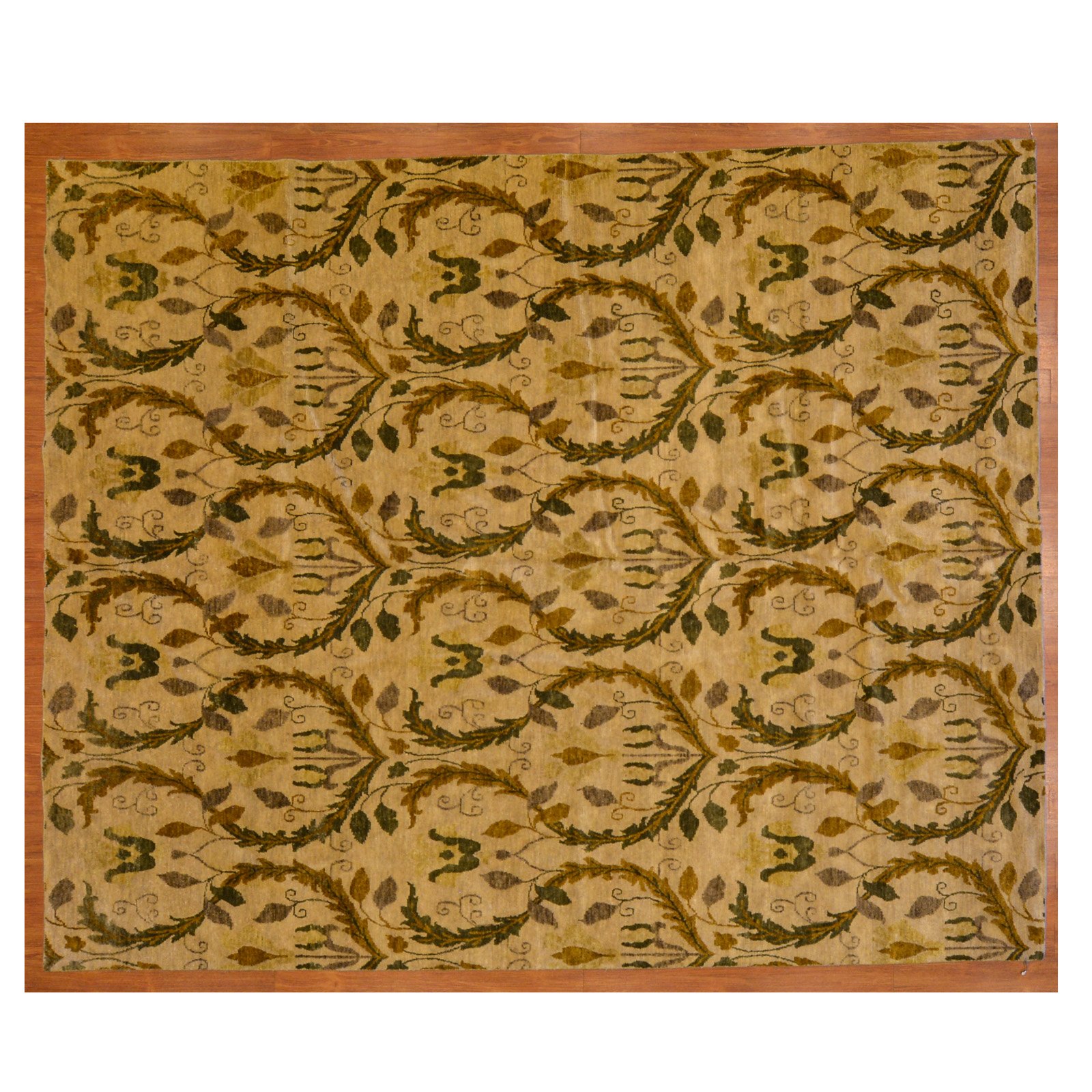 Appraisal: INDO OUSHAK RUG INDIA X Modern hand-knotted wool pile