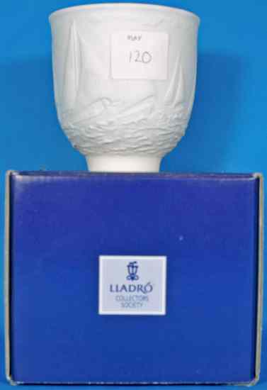 Appraisal: Lladro Collectors Society Limited Edition Renewal Candle Holder ''Sailing the