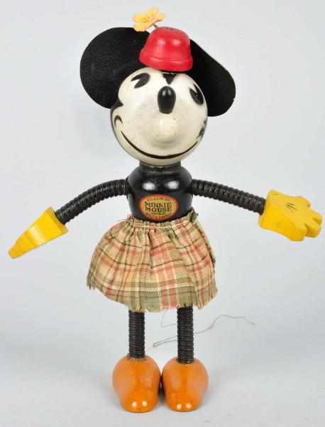 Appraisal: Disney Minnie Mouse Fun-E-Flex Figure Description Large size variation Original