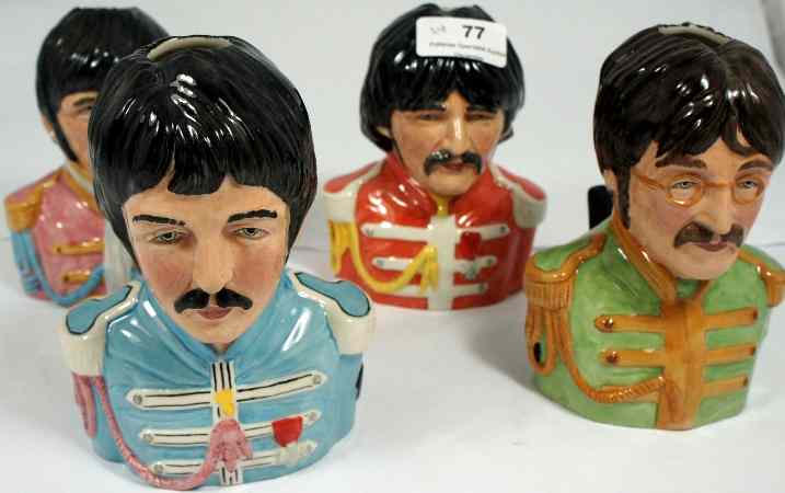 Appraisal: Set of Bairstow Manor Sergeant Pepper Beatles Jugs Limited Edition