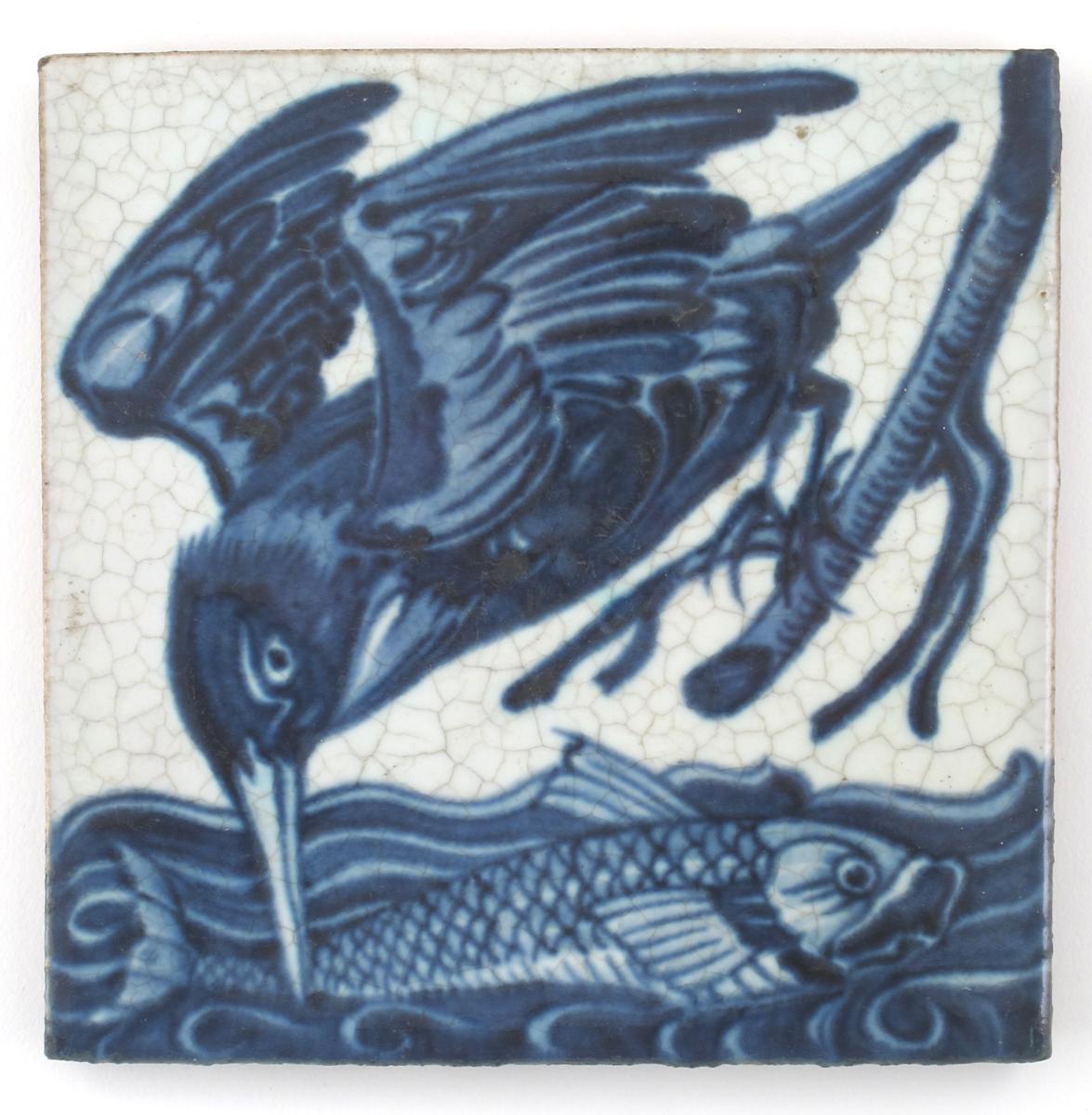 Appraisal: A William De Morgan tile