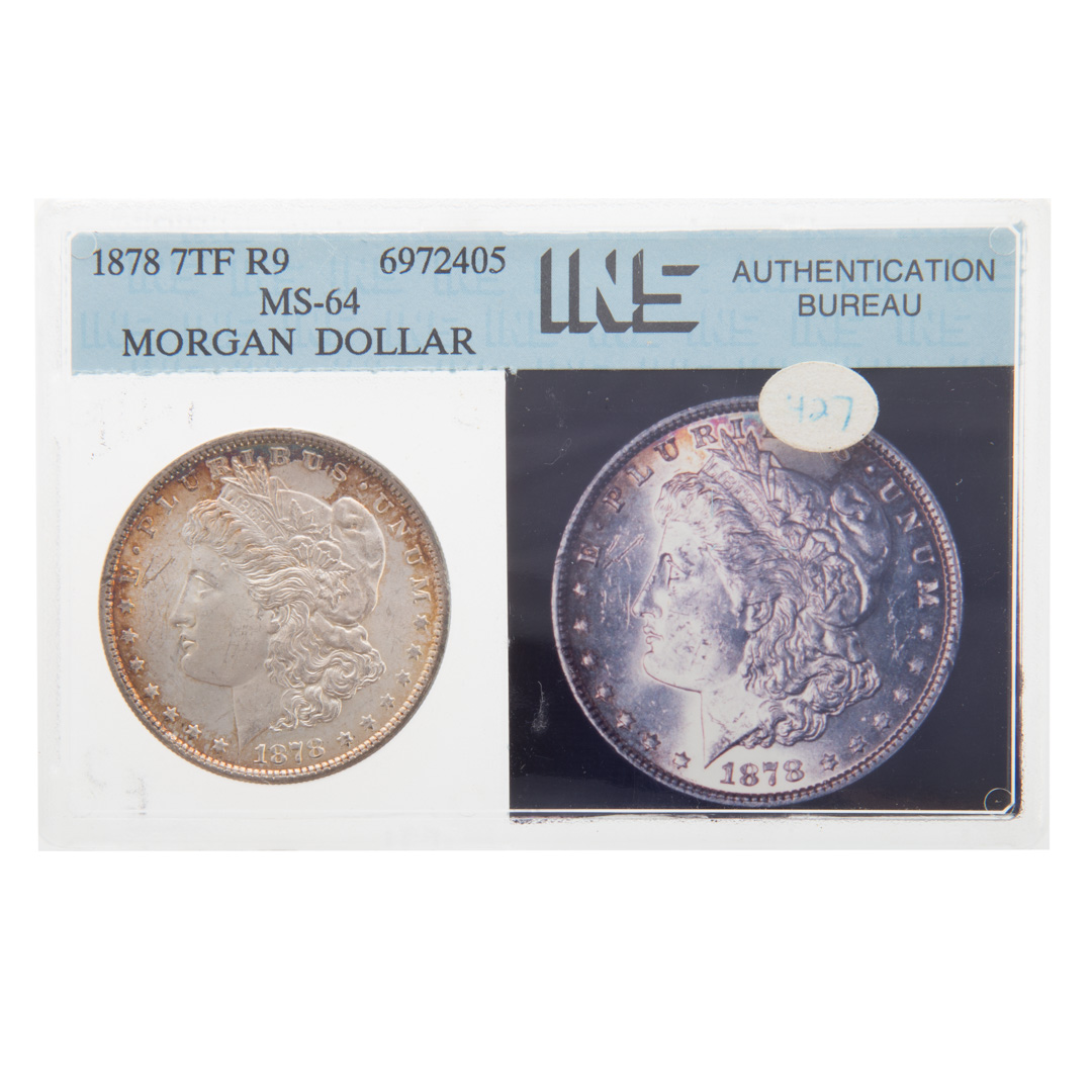 Appraisal: US TF Morgan Dollar INS MS- TF Rev in an