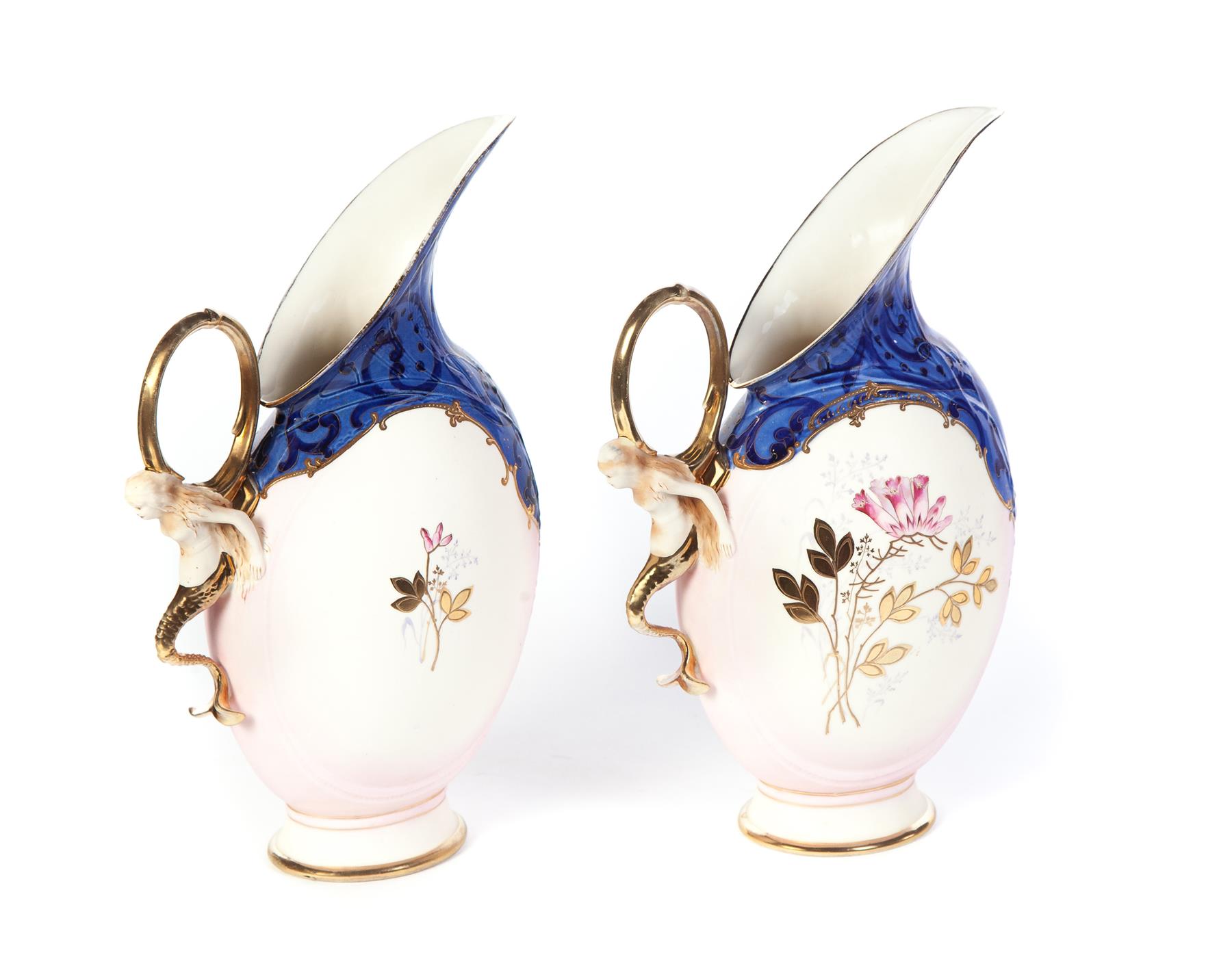 Appraisal: PAIR OF ROBERT HANKE EWERS Austria st half- th century