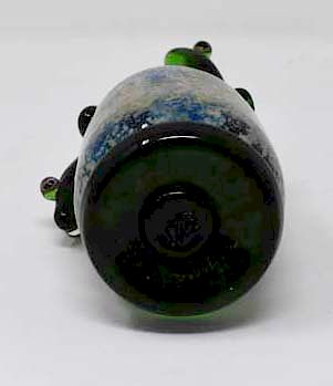 Appraisal: Signed John Nygren art glass paperweight Signed John Nygren born