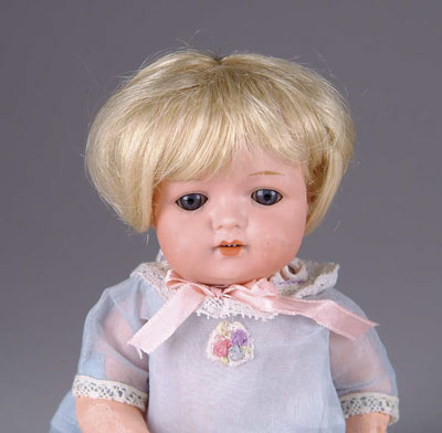 Appraisal: GERMAN BENT LIMB BABY Wonderful little baby doll has bisque