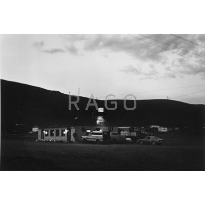 Appraisal: Lewis Baltz American b Mustang Bridge Exit Interstate from Nevada