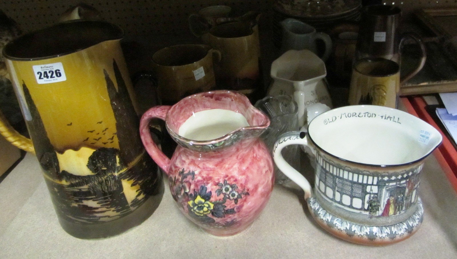 Appraisal: A quantity of Doulton jugs and sundry ceramics