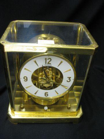 Appraisal: LeCoultre Atmos Clock wide tall atmospheric pressure working