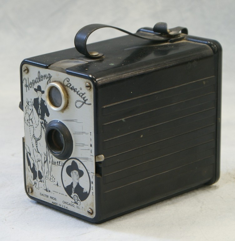 Appraisal: Hopalong Cassidy box camera by Galter Prod working shutter x