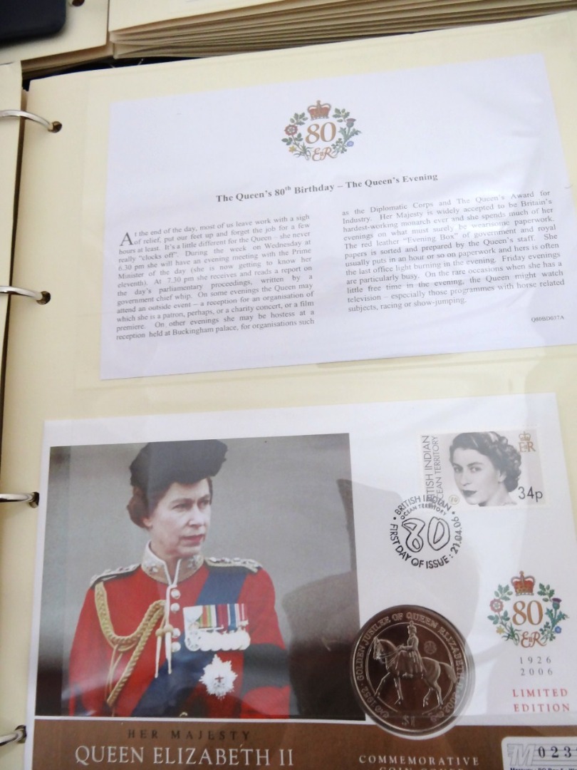 Appraisal: Various Royal commemorative first day cover coin sets to include