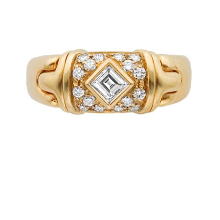 Appraisal: Gold and Diamond Ring Bulgari Estimate -