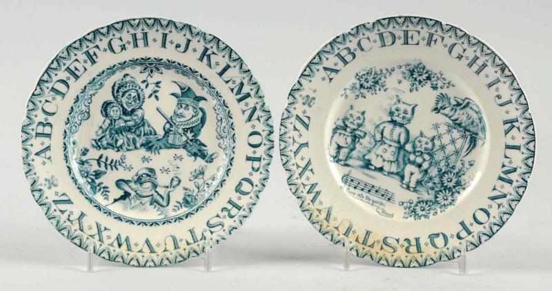 Appraisal: Lot of ABC Plates Includes Punch and Judy and Come