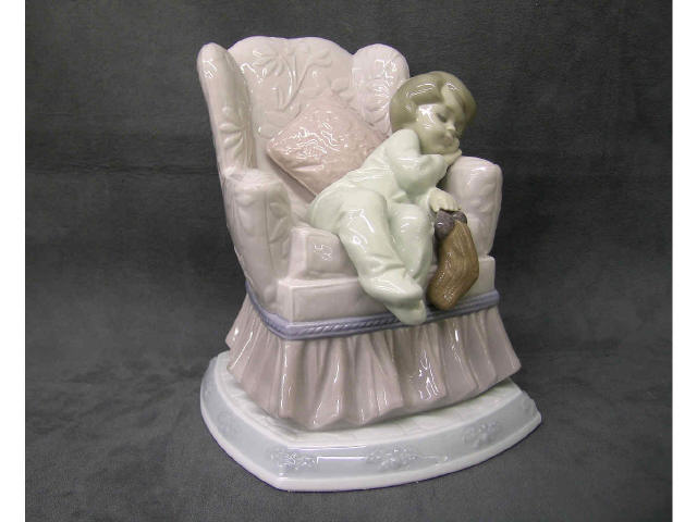 Appraisal: Lladro Porcelain Visions of Sugarplums figure from the Night Before