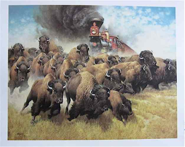 Appraisal: FRANK G MC CARTHY COLOR LITHOGRAPH in limited edition ''The