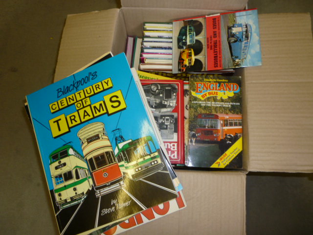 Appraisal: Approximately forty volumes of books on buses coaches and trains