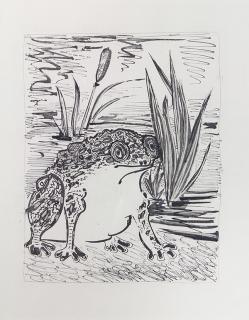 Appraisal: Print Pablo Picasso Pablo Picasso Spanish - Le Crapaud from